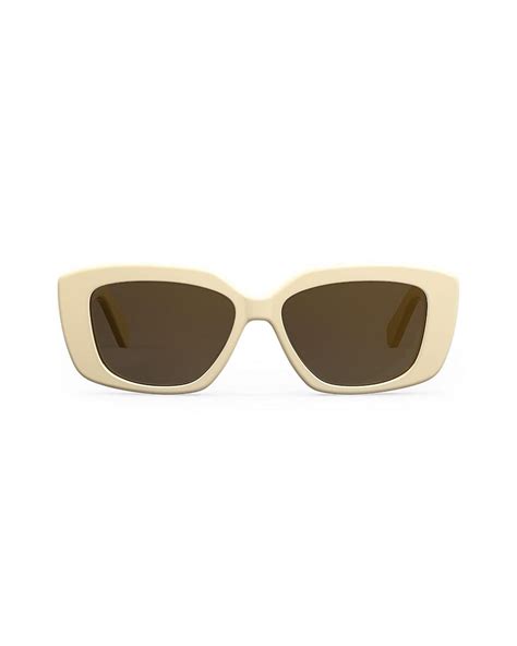 celine 55mm oversized square sunglasses|celine eyewear rectangular sunglasses.